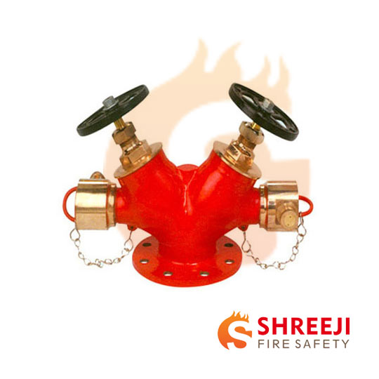 Double Headed Outlet Hydrant Valve