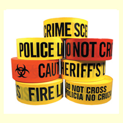 Road Safety Warning Barriers Ribin Tapes