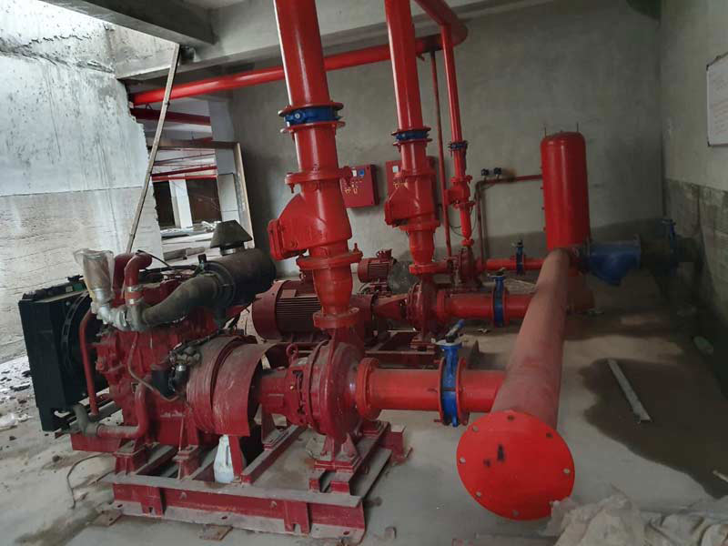 Fire Fight Industrial Hydrent Hose Pump Installation System