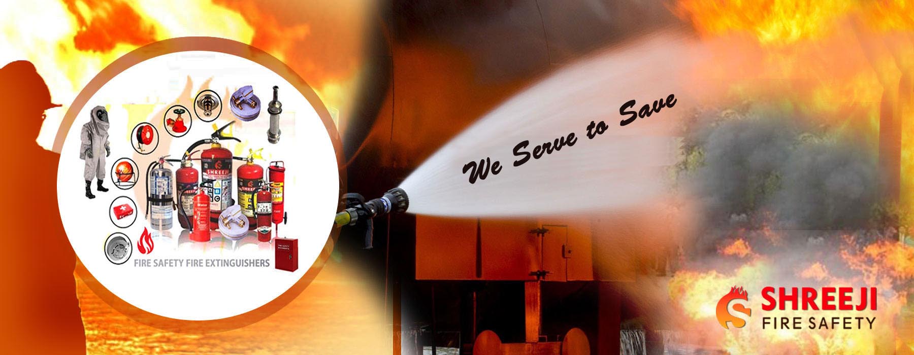 Fire Extinguishers - Hydrant Valve Hose System Manufactures Gujarat- India
